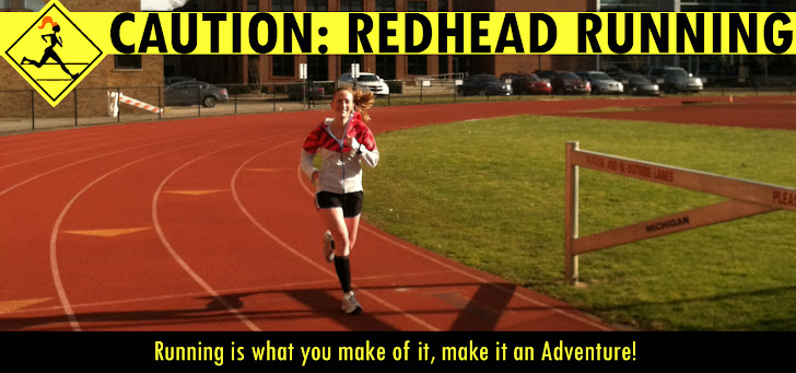 CAUTION: Redhead Running