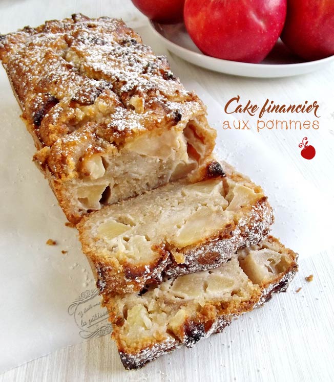 Cake Financier Avec Blanc Oeuf Et Pomme Cake Financier Avec Blanc Oeuf Et Pomme