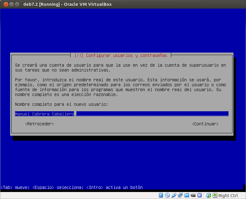 DriveMeca instalando Debian Wheezy 7.2