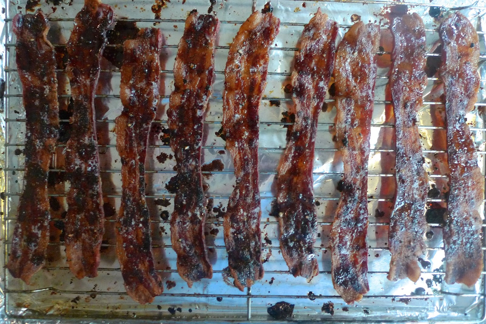 siriously delicious Brown Sugar Peppered Bacon