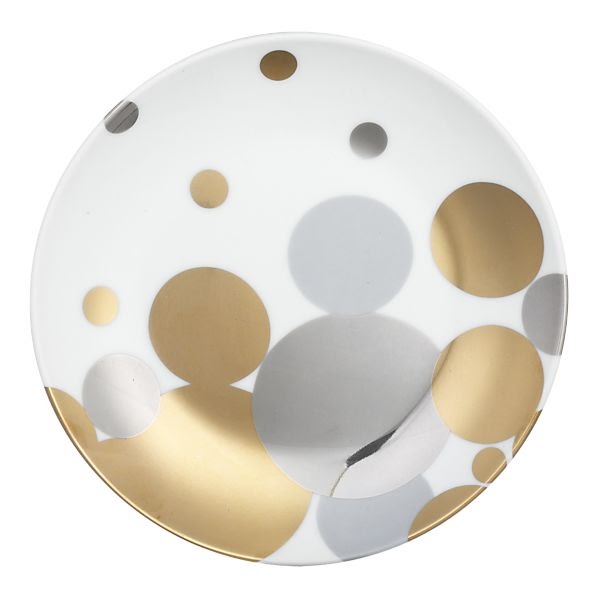 Bourbon and Bleu decorative appetizer plates