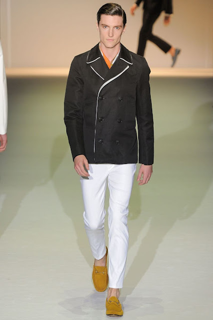 Gucci Spring-Summer 2013 Milan Fashion Week Male model Charlie Timms S/S 2013 Gucci