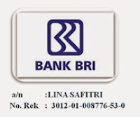 transfer via BANK BRI