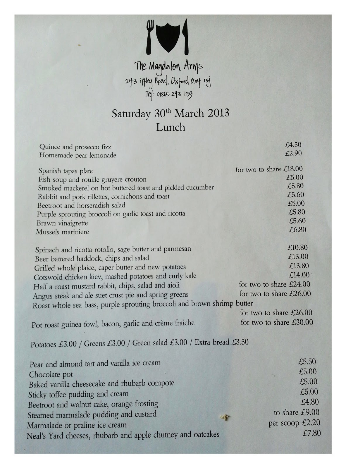 FoodieOnTour Food, Family and a Sprinkling of Fitness Review The