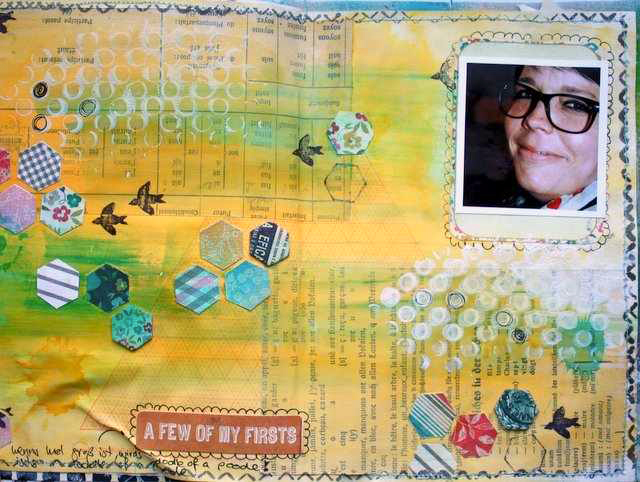 Mixed Media Montag | Designteam-Art Journal von Britta