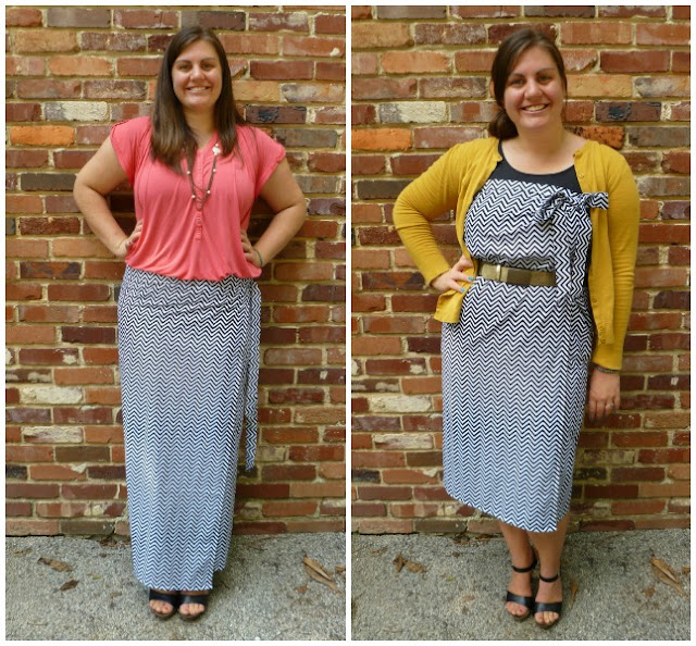The Creative Vault Wrap Skirt and Wrap Dress {Tutorial}