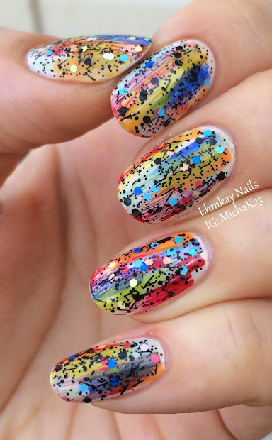 ehmkay nails opi graffiti nail