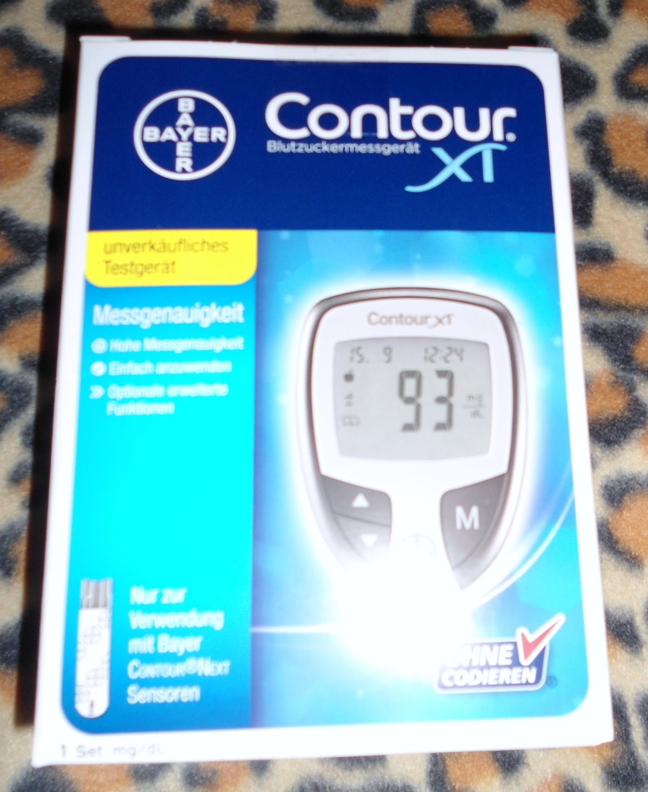 Grinscheles Welt Bayer Diabetes Care, Montag bestellt