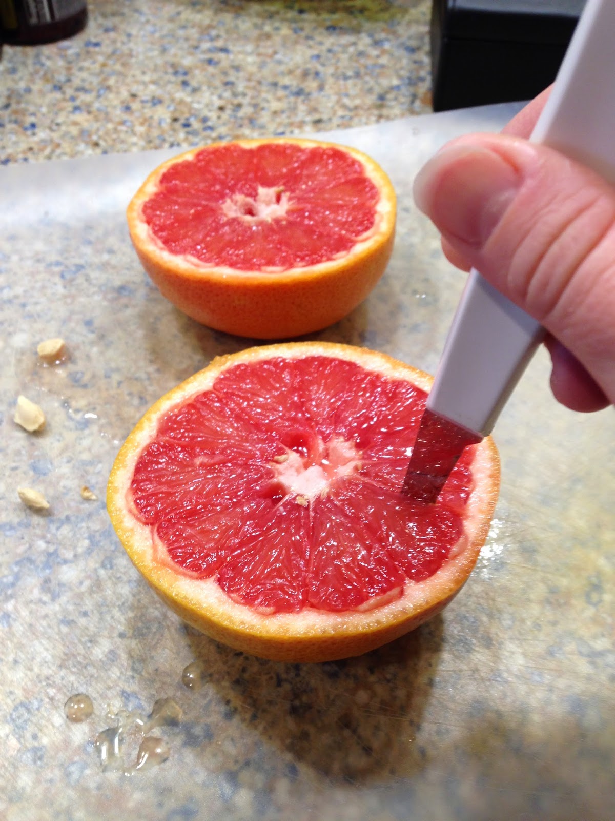 Happy and Healthy at Home Baked Grapefruit