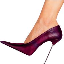 origem do salto alto