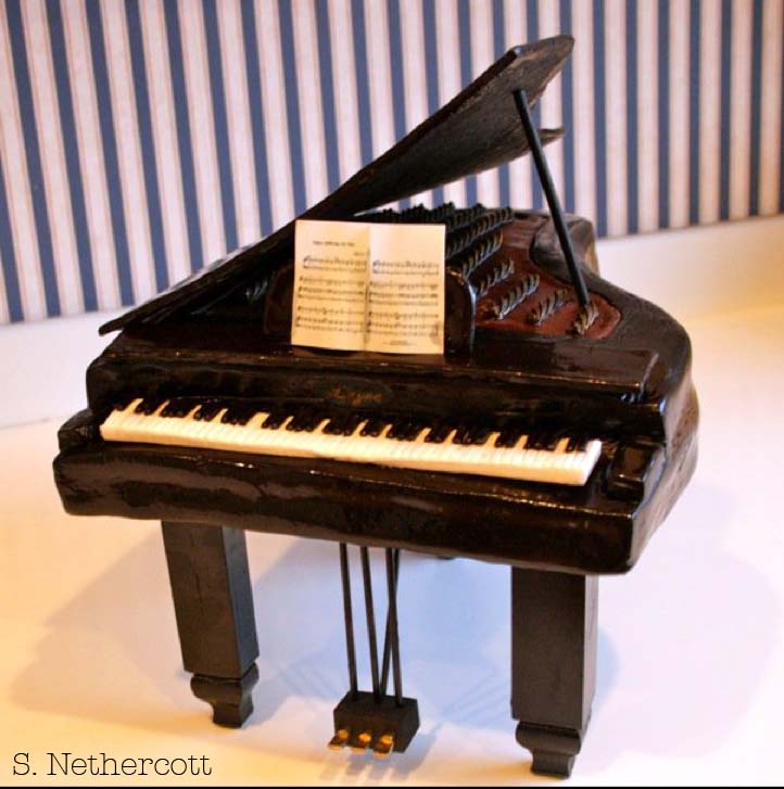 Sheet Cakes With Piano Sheet Cakes With Piano