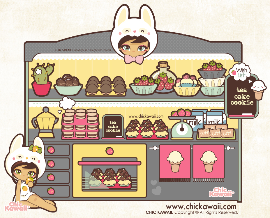Chic Kawaii Cocina Kawaii ♥♥♥ kawaii Kitchen