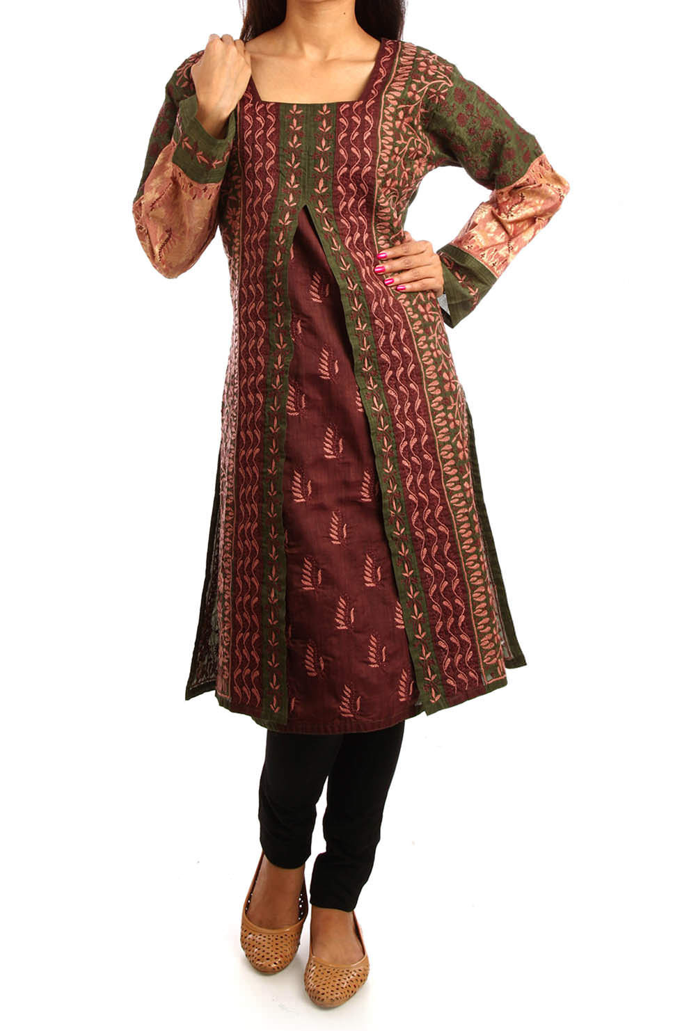 Lucknowi Chikan Designer Lucknowi Chikan Kurti