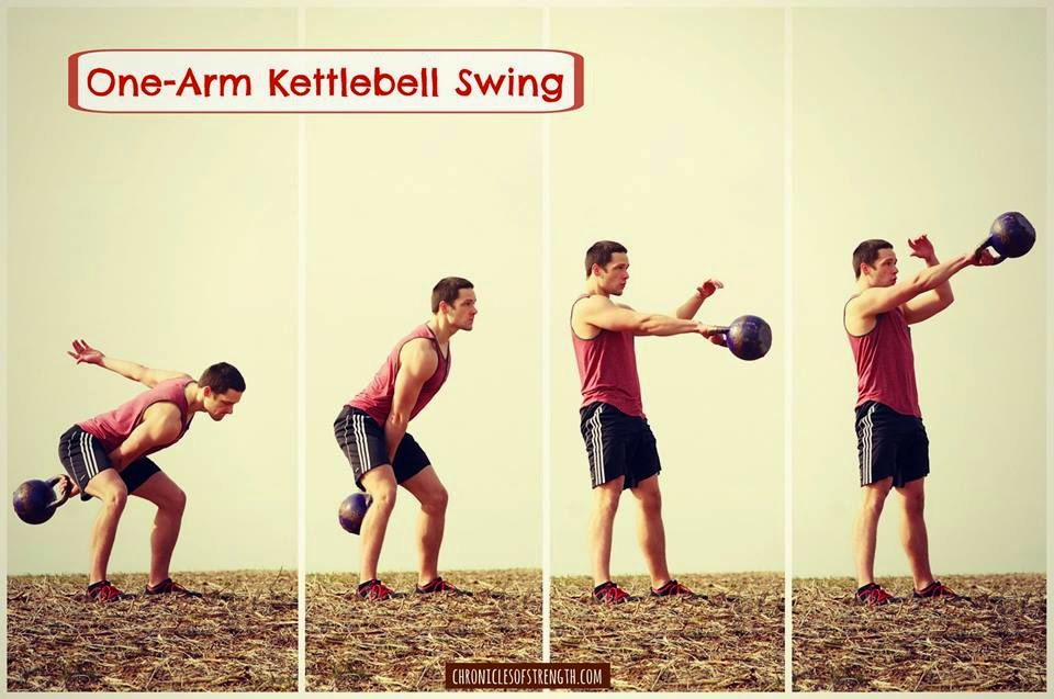 KETTLEBELL / ГИРЯ one arm swing