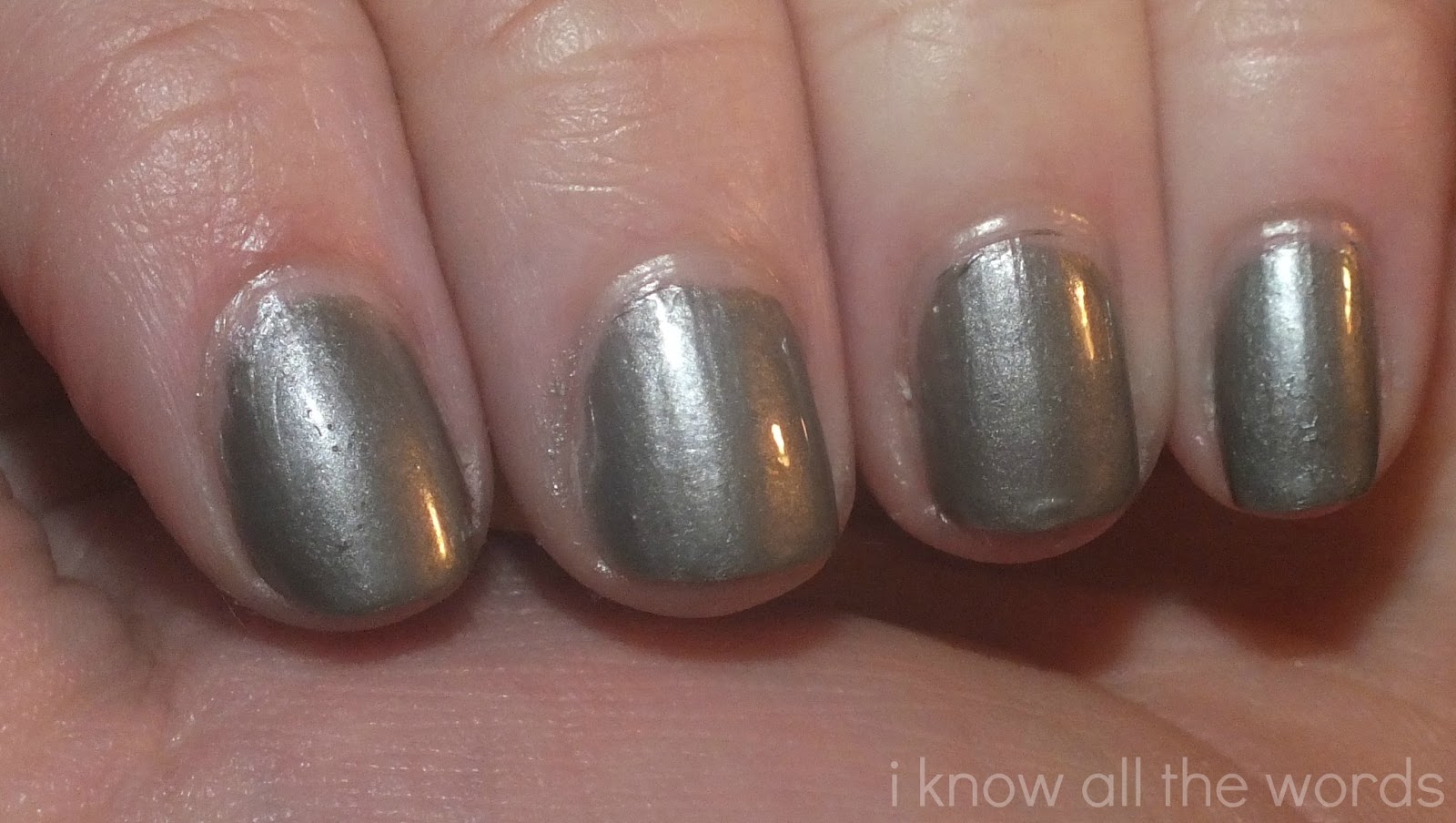 Banish Nail Polish Streaks... I Know all the Words