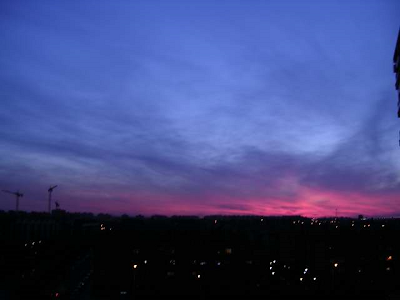 Anochecer con nube lila anochecer-con-nube-lila