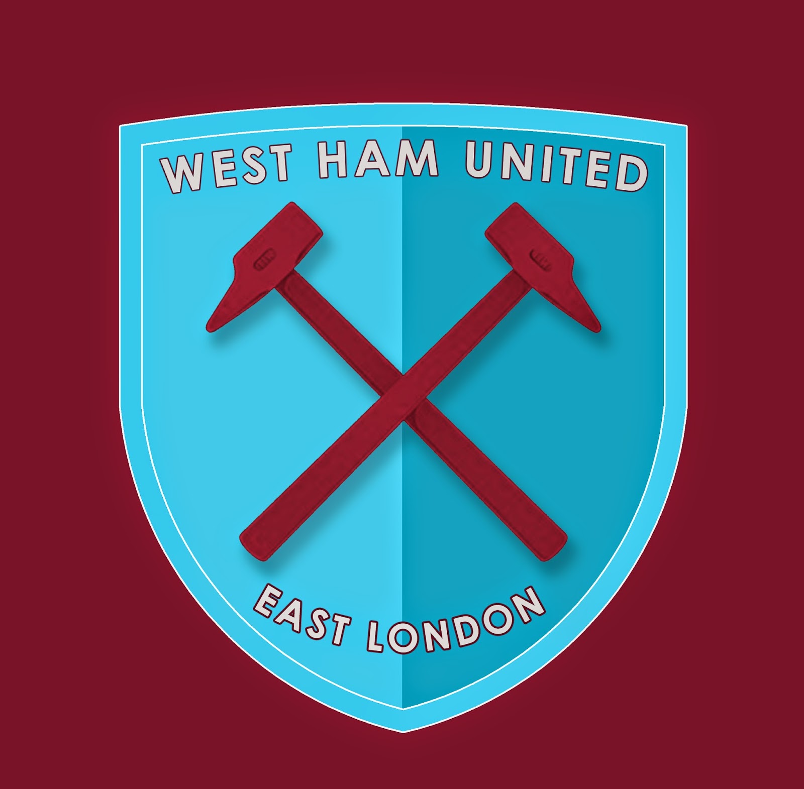 West Ham Badges WHUFC 2016/17 EDITED CRESTS 2D
