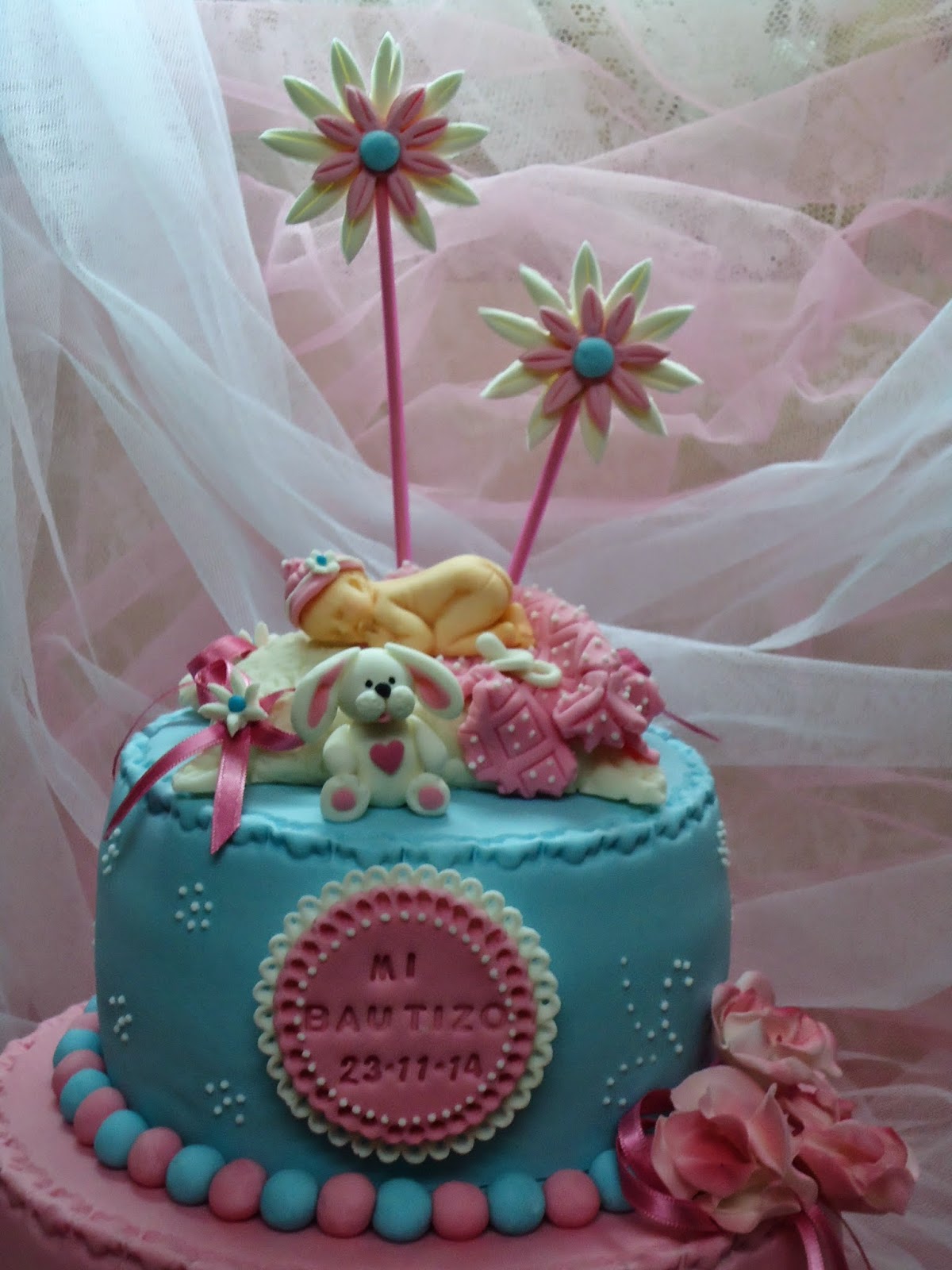 Pasteles Isabella: TARTA DE BAUTIZO