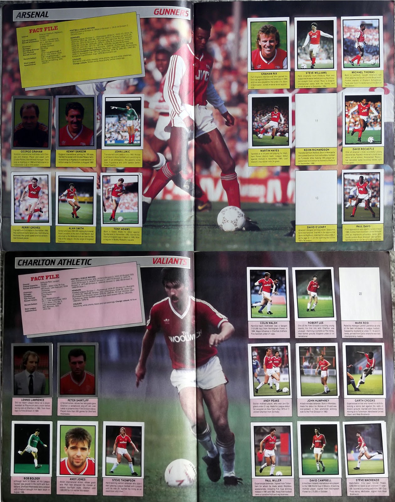 Soccer 88 Daily Mirror Sticker Album The Football Attic