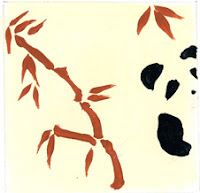 RIP baby panda illustration