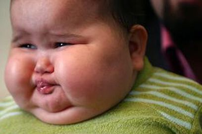 baby getting fat
