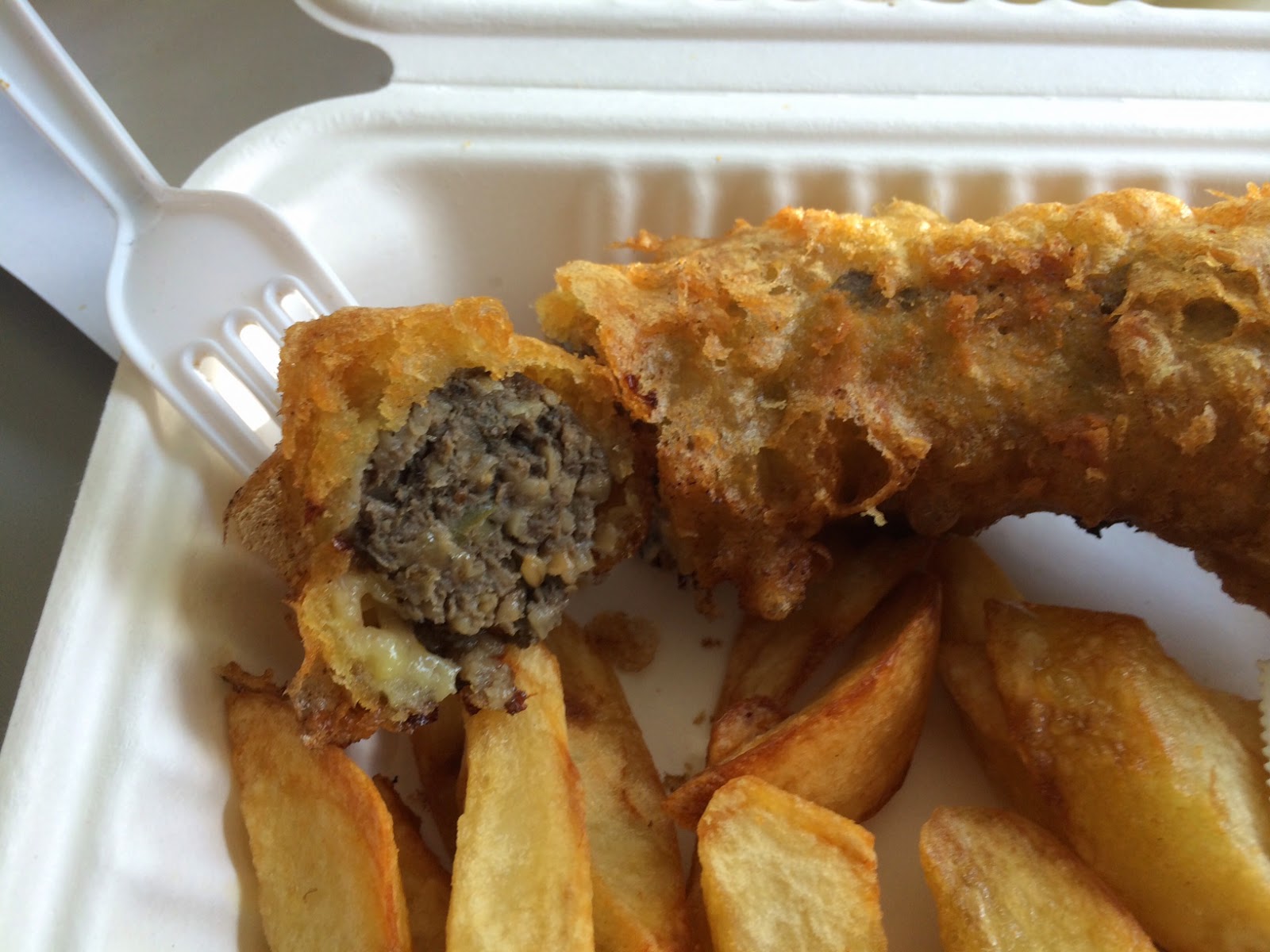 Portland Cartivore Haggis!! The Frying Scotsman SW 9th and Alder