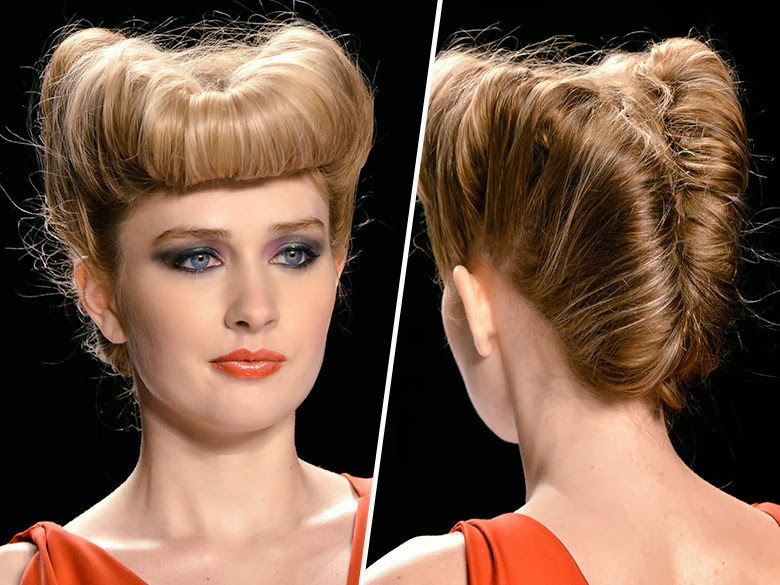 Opgestoken Kapsel op Pinterest Updos, Funky Kapsels en