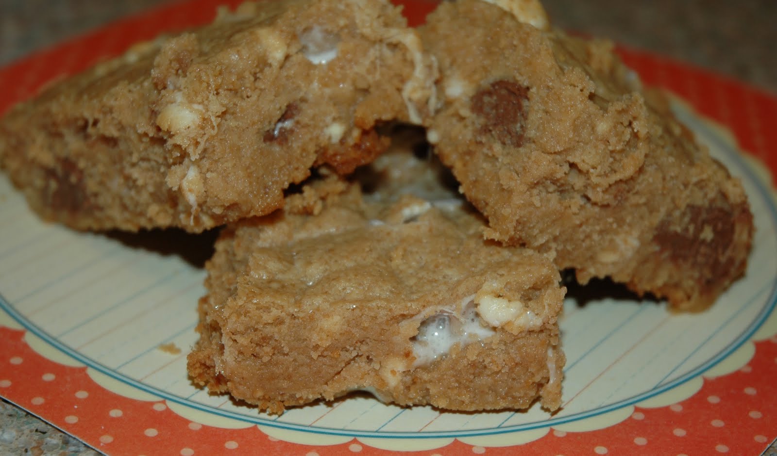 DeLish DeMaria Peanut Butter Fluff Bars *Original Recipe