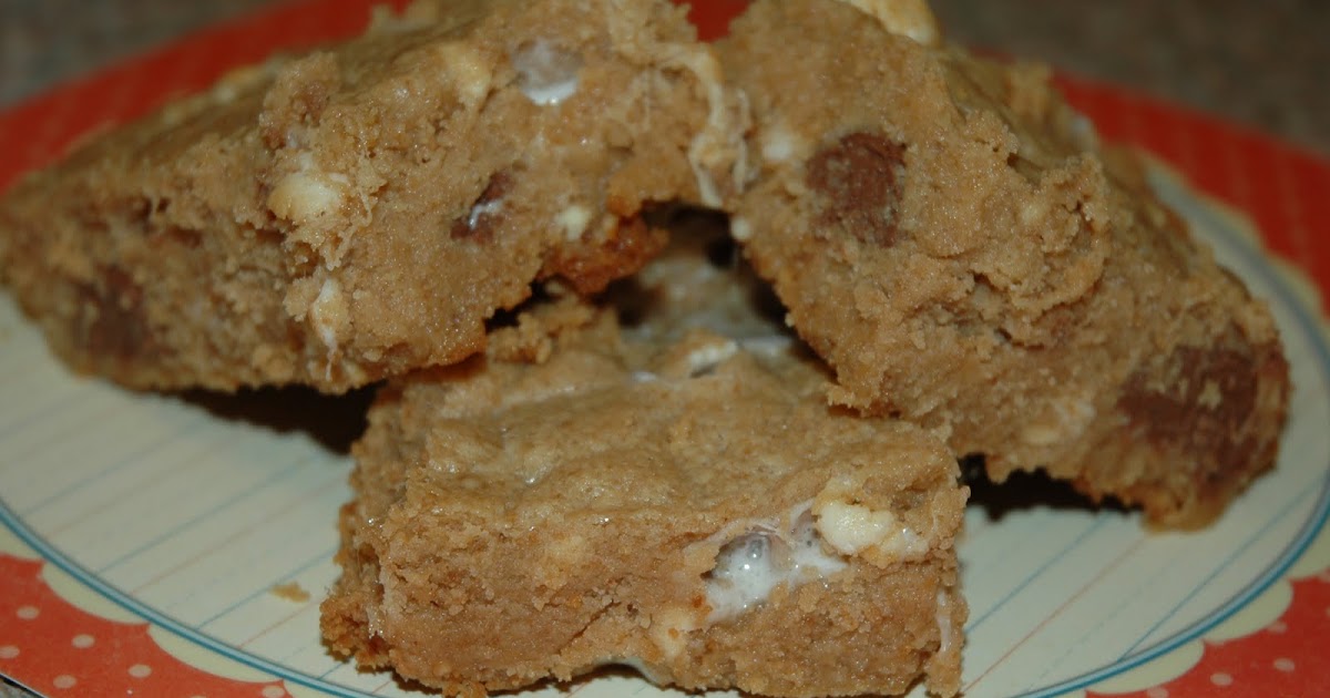 DeLish DeMaria Peanut Butter Fluff Bars *Original Recipe