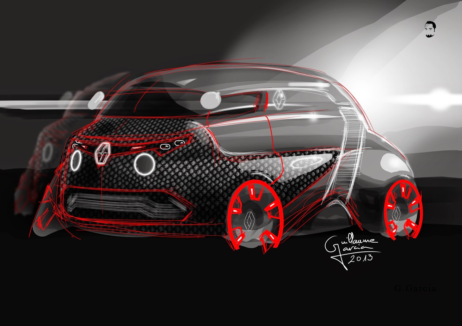 RENAULT S-TAFF first sketch research