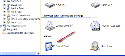 control panel di windows explorer control panel di windows explorer