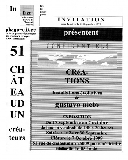 1999 - CONFIDENTIELS CREATIONS