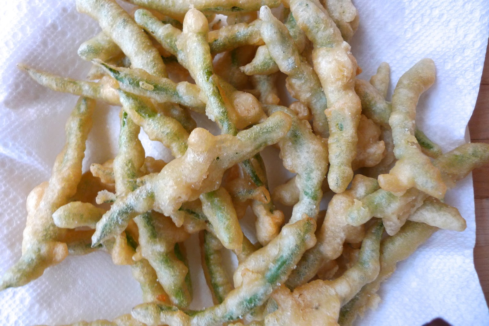 siriously delicious Tempura Green Beans