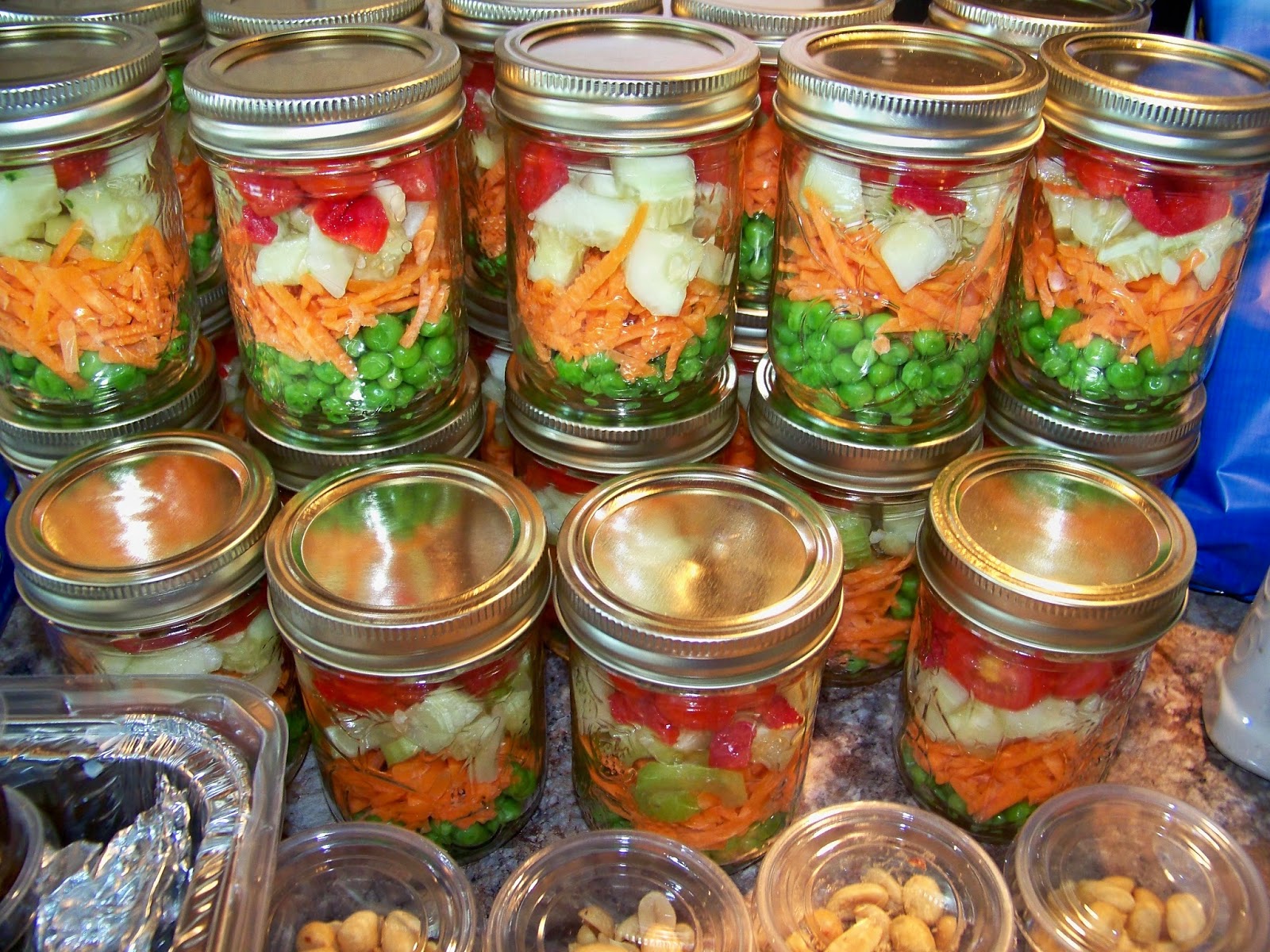 Tell Me A Story RECIPE LAYERED VEGETABLE SALAD