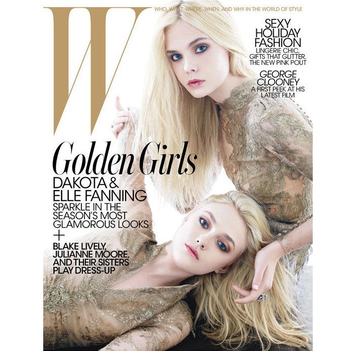 FANNING SISTER for W MAGAZINE