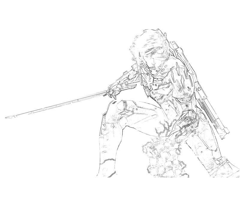 metal gear coloring pages