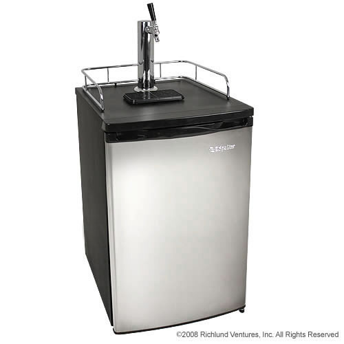Kegerator Reviews & Beer Storage Help Kegerator Review KC2000SS EdgeStar Full Size Kegerator
