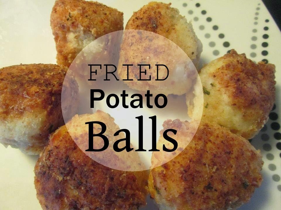 Recipe Rebels FRIED POTATO BALLS