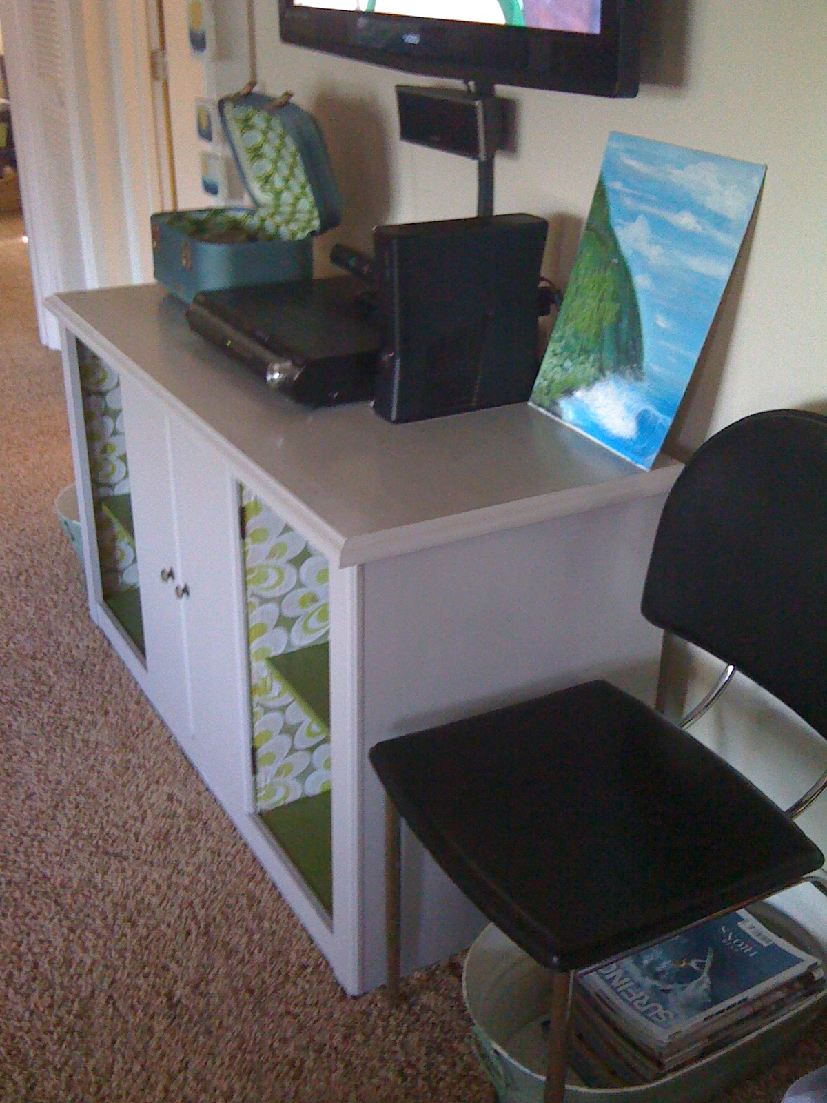 Upcycled Entertainment Center Ivy & Co.