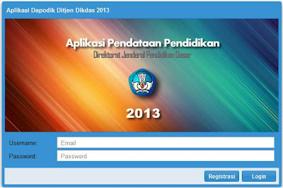 Dapodik 2013 Dapodik 2013 Baru