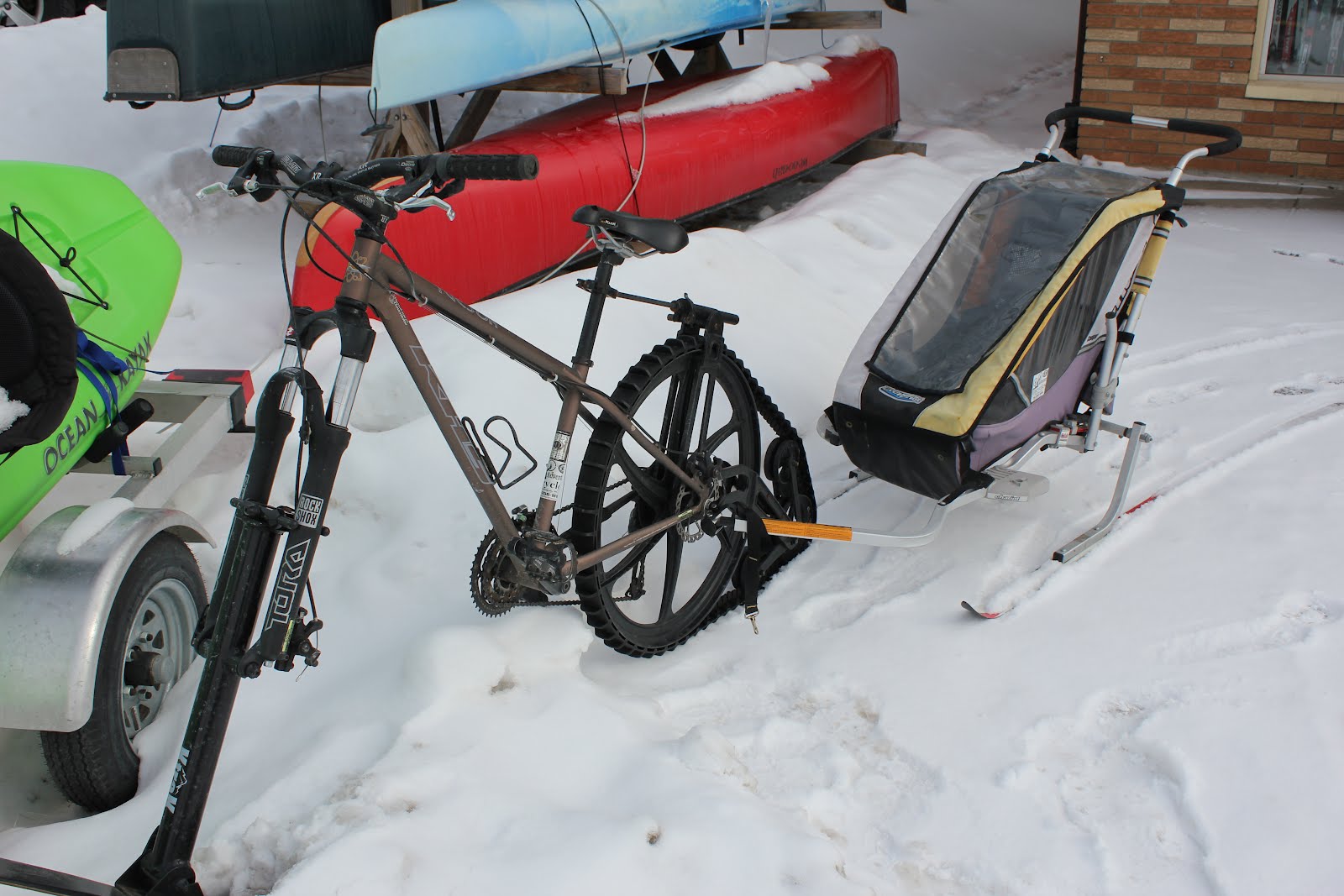 winter training wheels