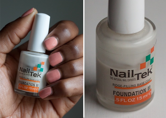 I picked up the Nail Tek foundation II because a youtuber raves about how