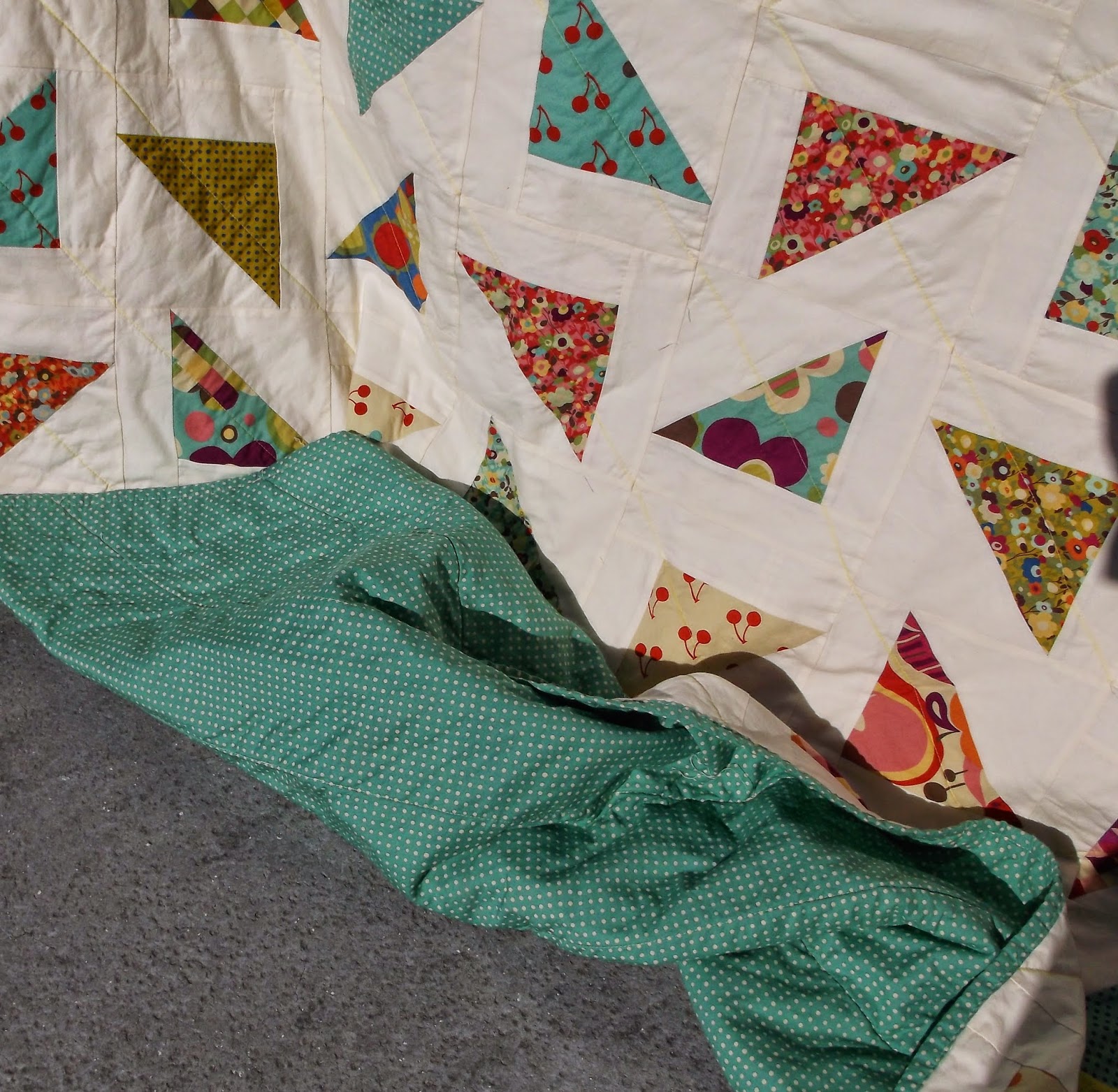 Quilt Brain Triangle Tango