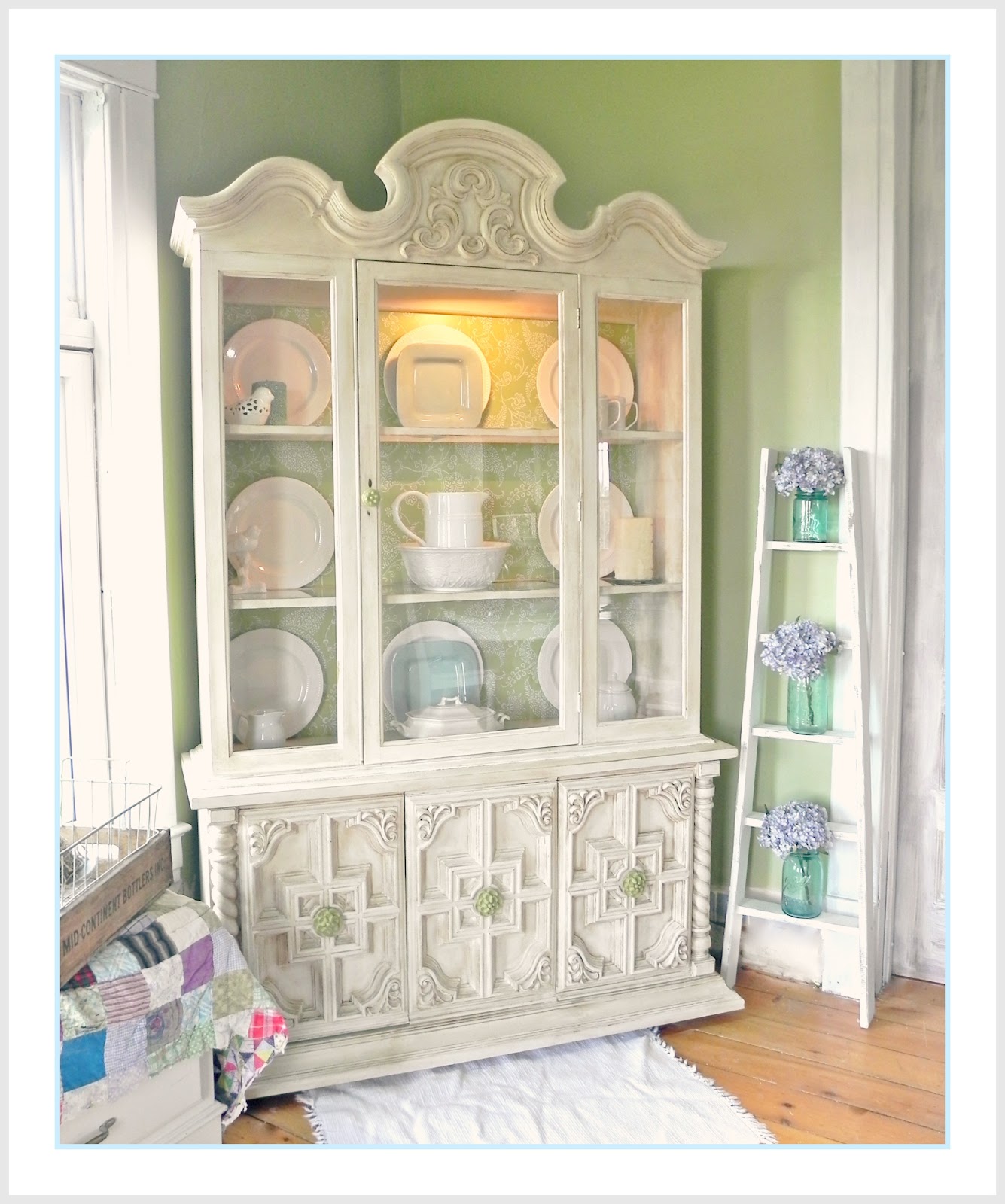 Shabby Farmhouse China Makeover Fox Hollow Cottage