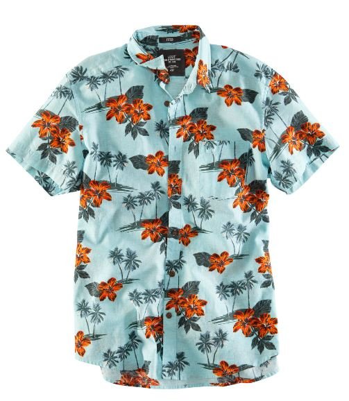 camisa hawaiana h&m