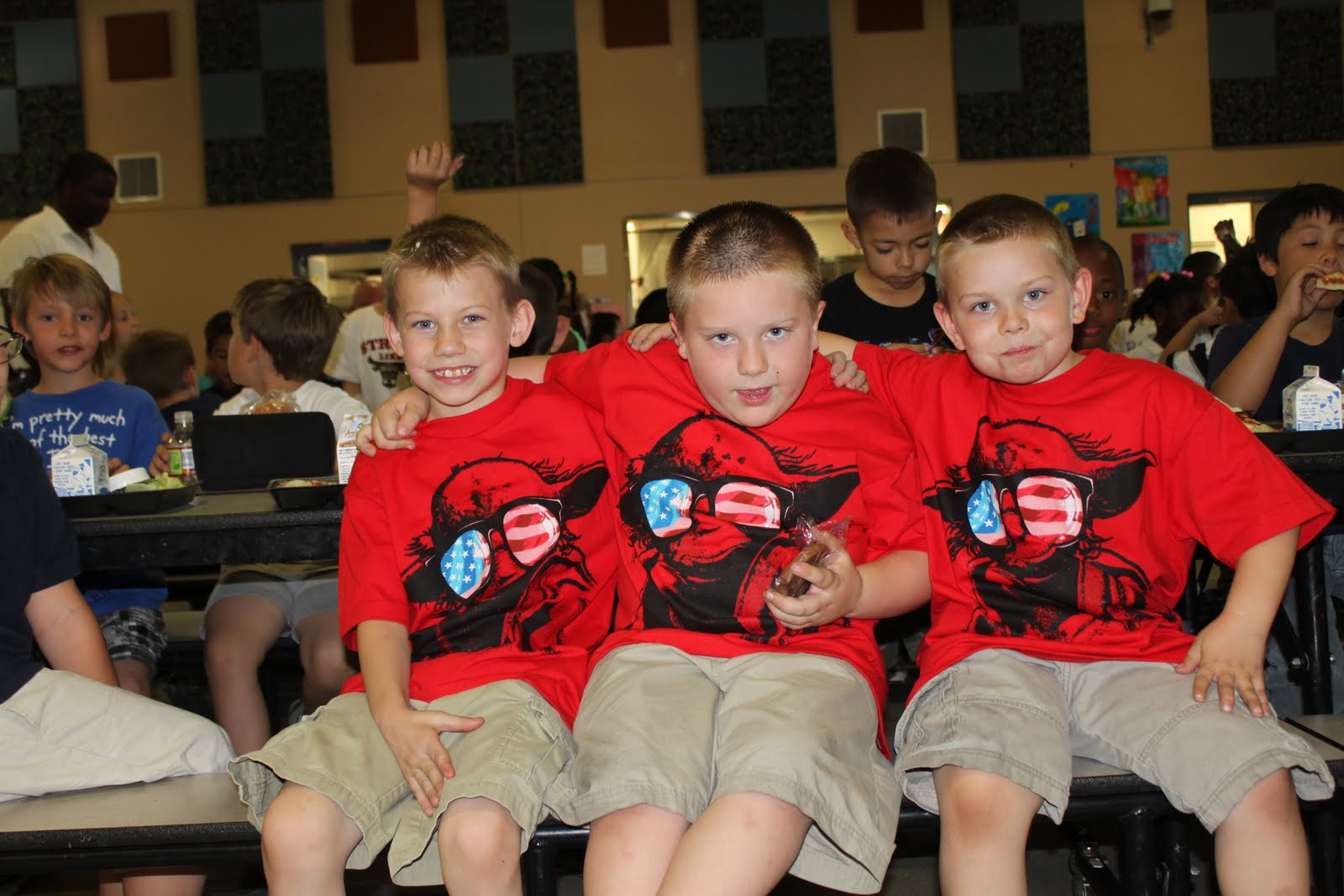 Michele's Corner Twin Day.....Well Triplets........