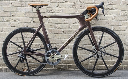 The Aston Martin One 77 Bicycle If James Bond Was A Cyclist He D