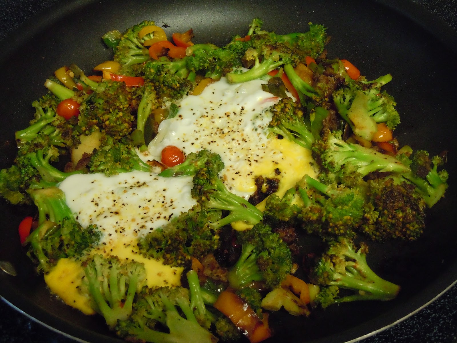 Let's Cook and Be Friends Skillet Broccoli Breakfast