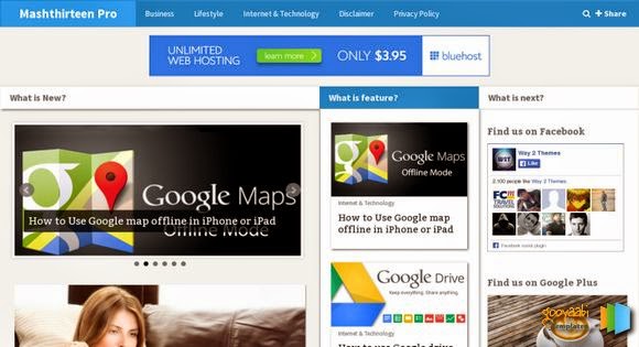 Mashthirteen Responsive - Template Blogspot 2014 chuyên nghiệp Mashthirteen Responsive - Template Blogspot 2014 chuyên nghiệp
