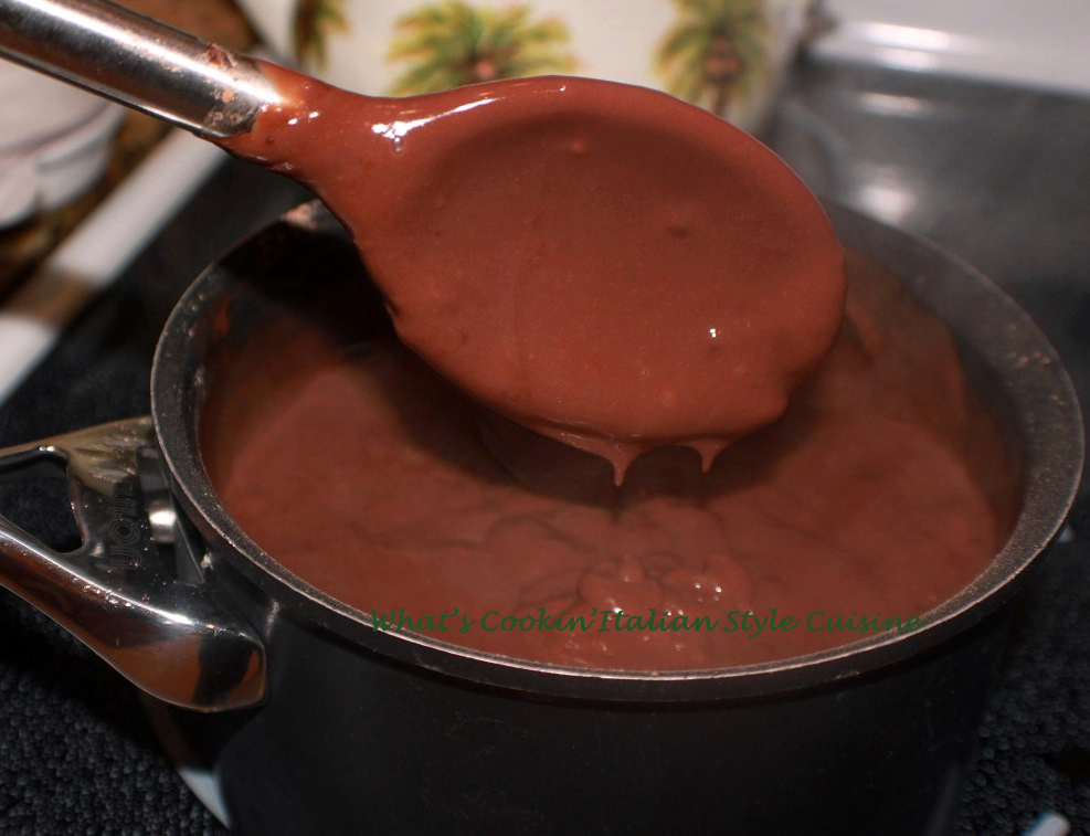 Italian Chocolate Pudding Pastry Cream Recipe What's Cookin' Italian